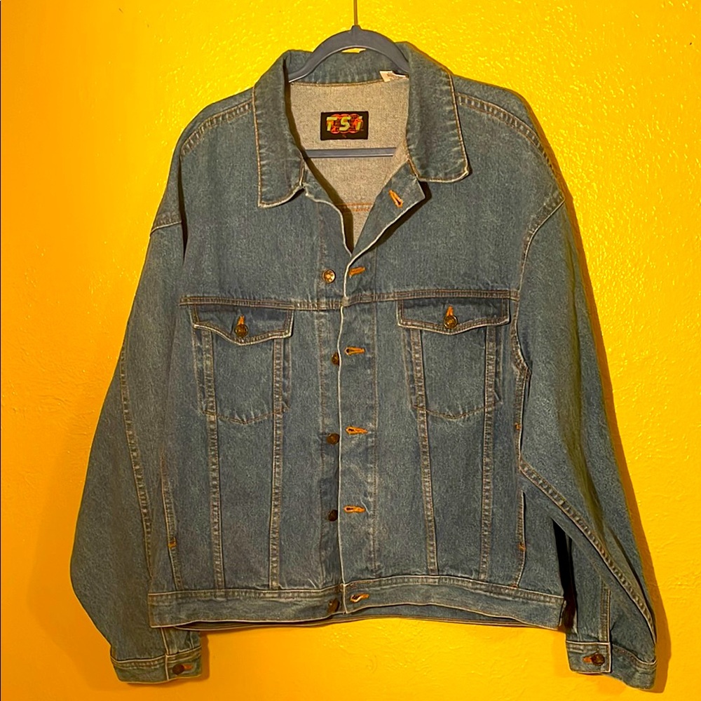 Blue Lightweight Denim Shirt Jacket